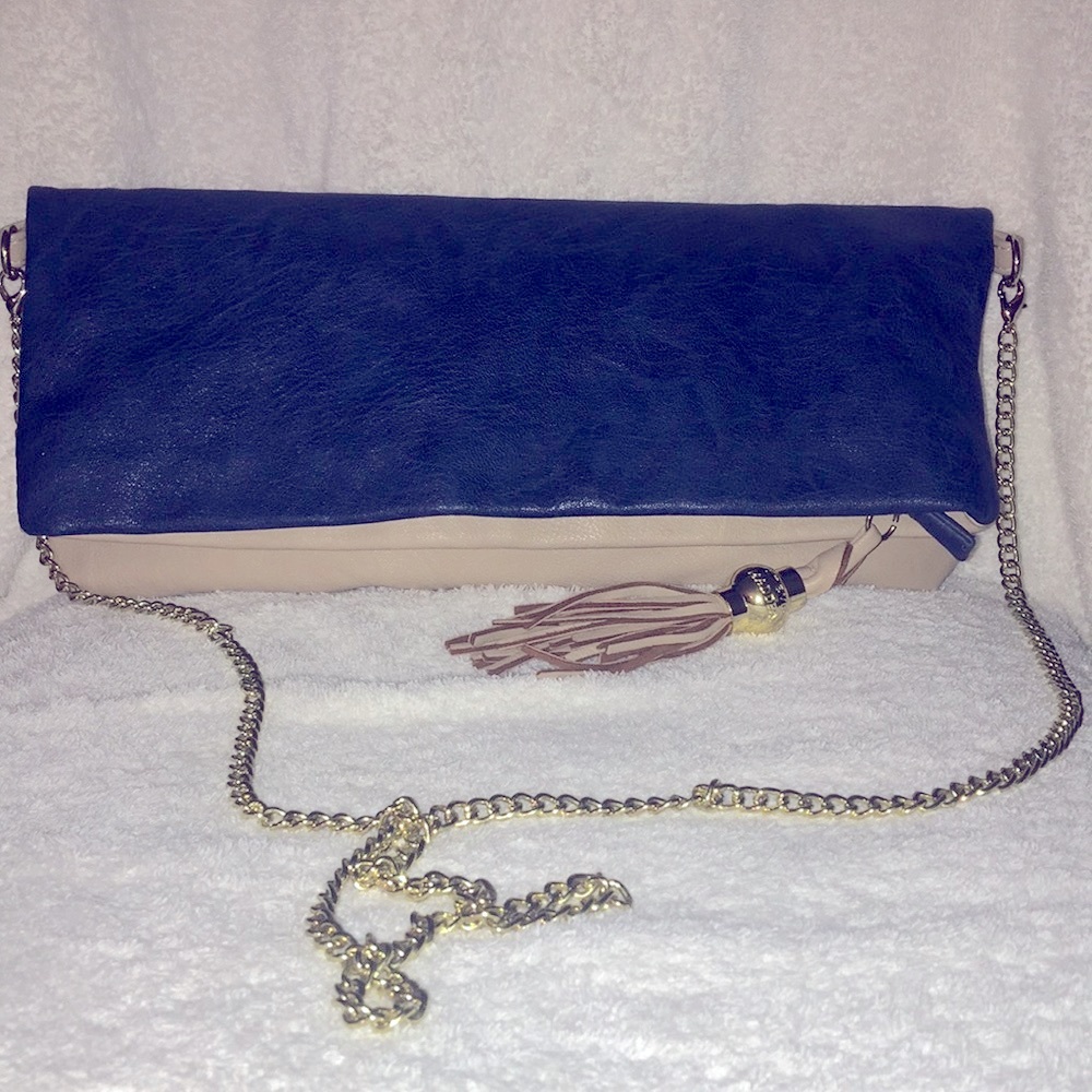 Steve Madden Foldover Colorblock Purse
